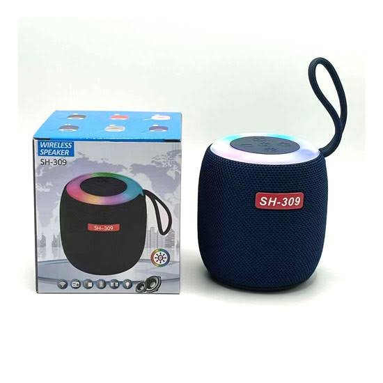 LN-309 Portable Bluetooth Speaker – High-Definition Sound, Deep Bass & RGB Light Show