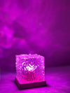 Dynamic Water Ripple Ambient Lamp – 16 Color RGB Crystal Projector with Remote