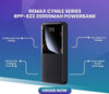 Remax RPP-623 20000 mAh Power Bank — 20W PD + 22.5W QC Fast Charging, LED Display